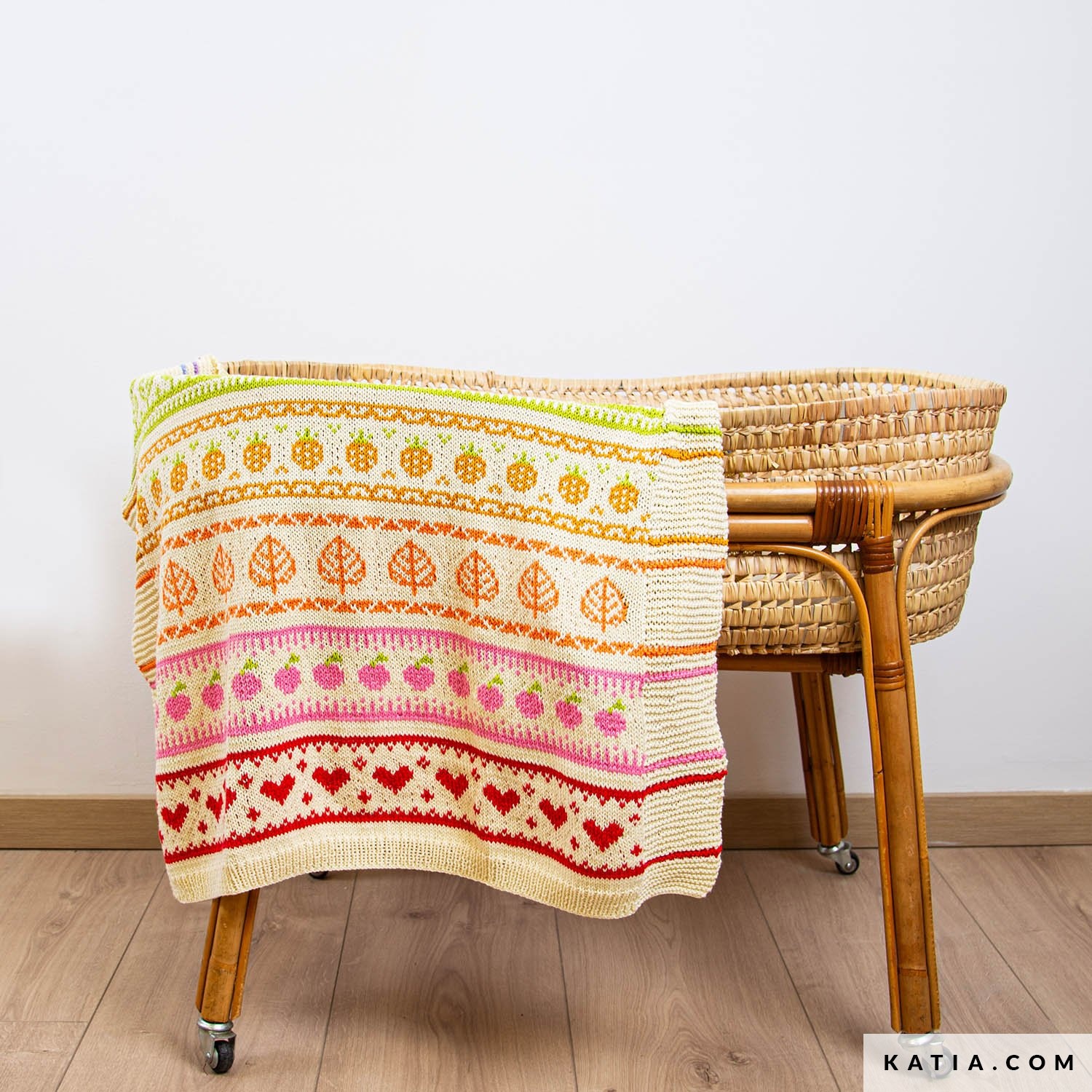 Katia Rainbow Garden KAL 2026 - S1 Warme Tinten