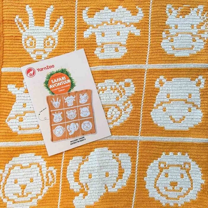 Yarnzoo Haakpatroon Safari avontuur