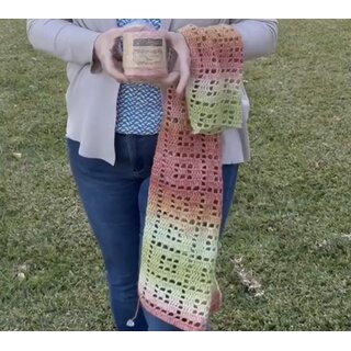 Caro's Atelier Haakpakket: Square Sjaal - Flow