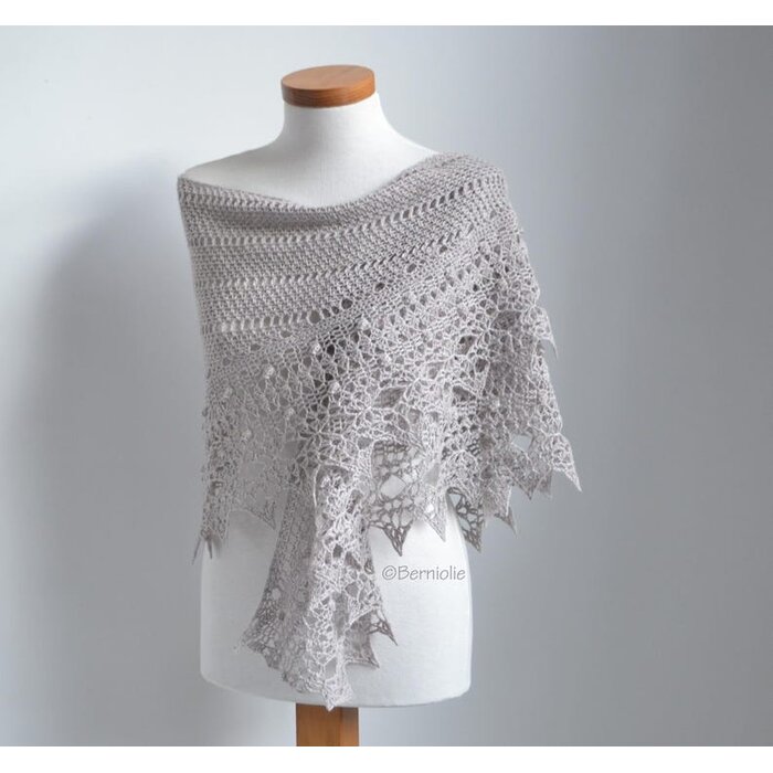Berniolie Haakpakket: Rowena Shawl - Soqs
