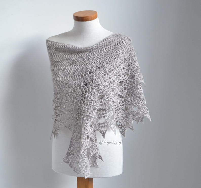Berniolie Haakpakket: Rowena Shawl - Soqs