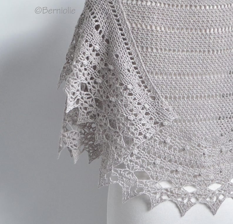 Berniolie Haakpakket: Rowena Shawl - Soqs