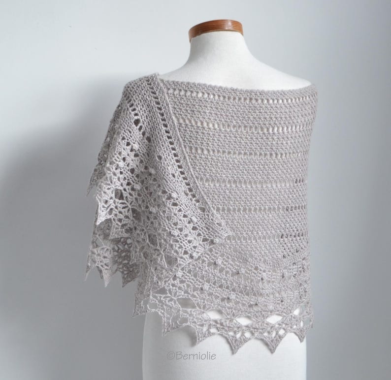 Berniolie Haakpakket: Rowena Shawl - Soqs