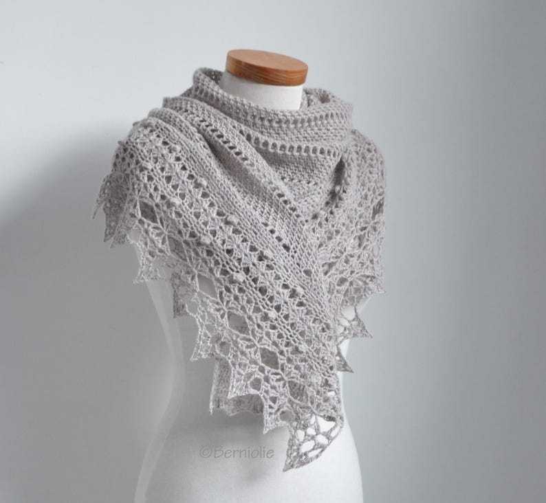 Berniolie Haakpakket: Rowena Shawl - Soqs