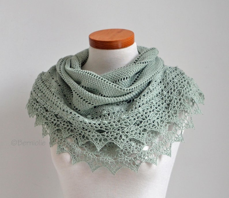 Berniolie Haakpakket: Rowena Shawl - Sugar Rush
