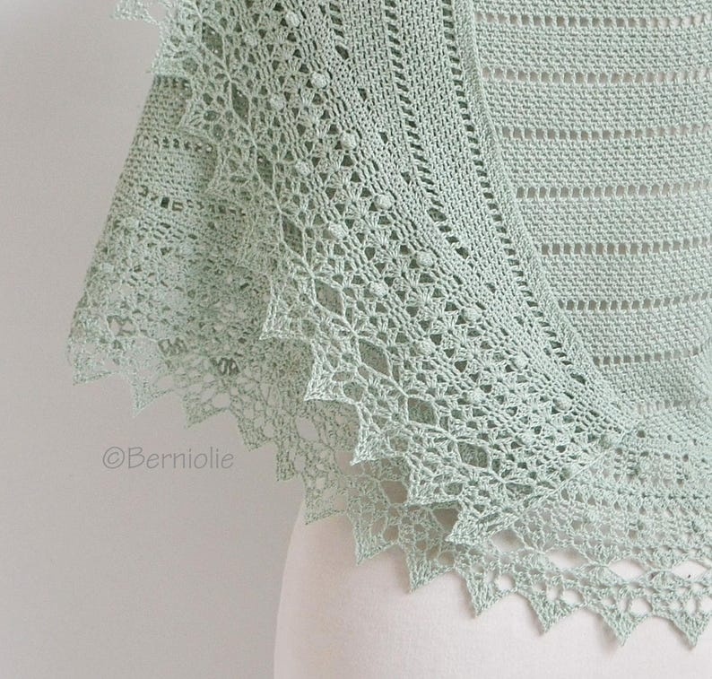 Berniolie Haakpakket: Rowena Shawl - Sugar Rush