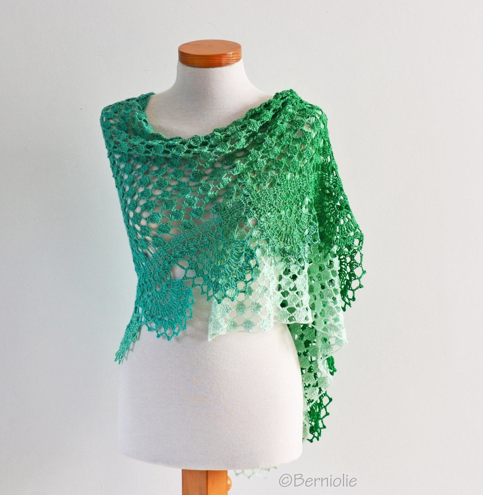 Berniolie Haakpatroon Pepper Shawl