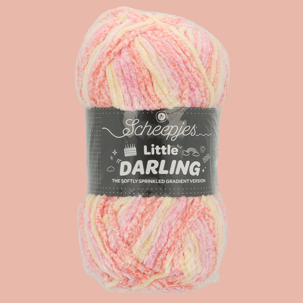 Scheepjes Little Darling Sprinkled Gradient 05 - Strawberry Lemonade