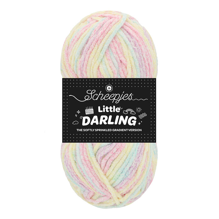 Scheepjes Little Darling Sprinkled Gradient 01 - Snow Cone