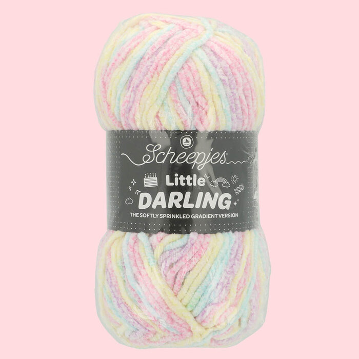 Scheepjes Little Darling Sprinkled Gradient 01 - Snow Cone