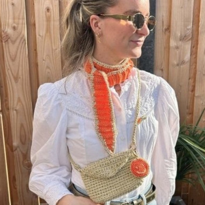 Durable Haakpakket Koningsdag tasje & sjaaltje