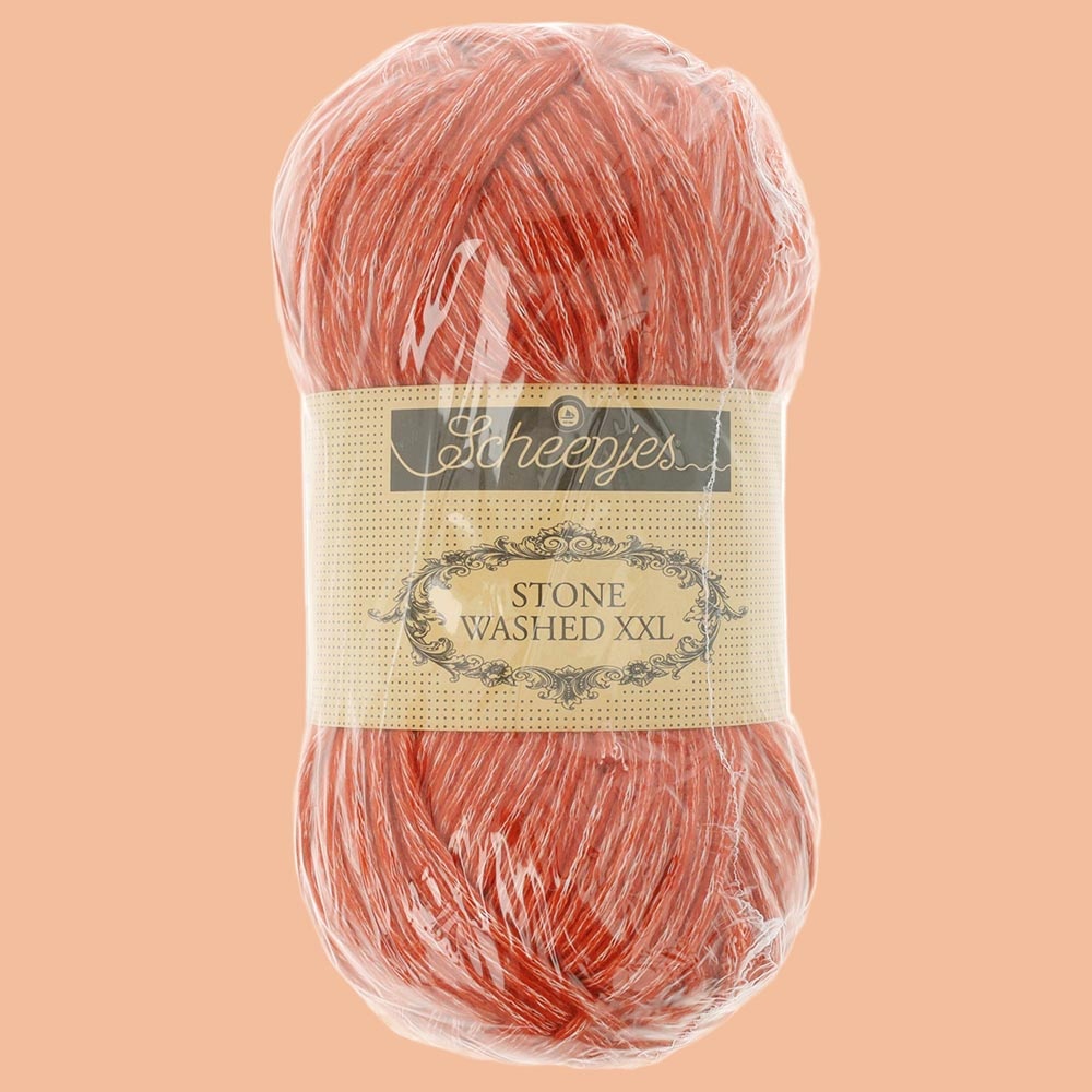 Scheepjes Stone Washed XXL 883 - Realgar Red