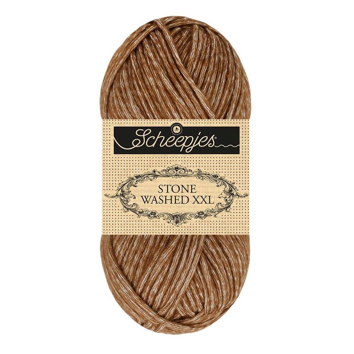 Scheepjes Stone Washed XXL 862 - Brown Agate