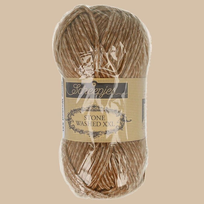 Scheepjes Stone Washed XXL 862 - Brown Agate