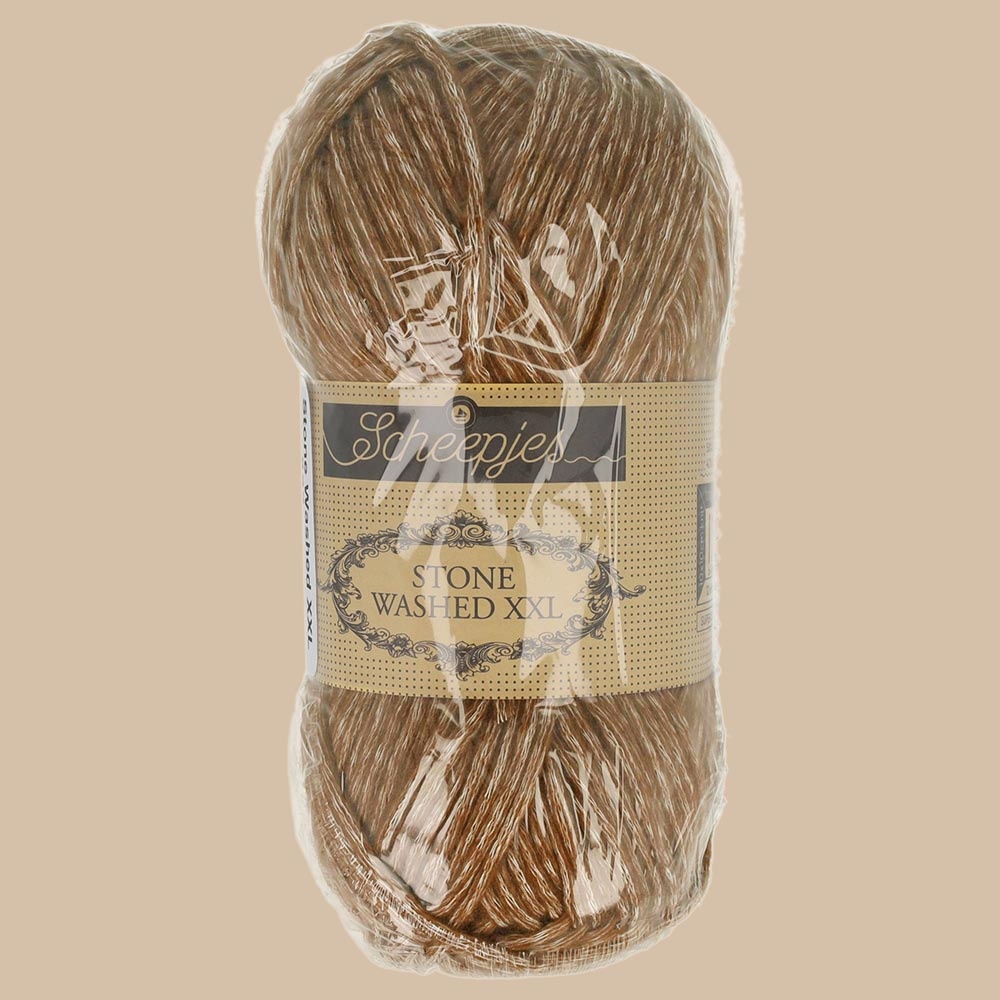 Scheepjes Stone Washed XXL 862 - Brown Agate