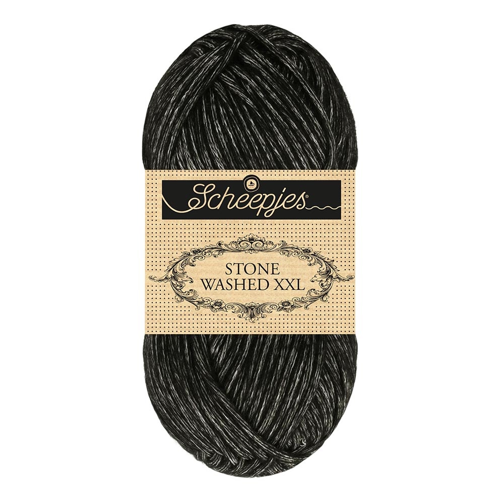 Scheepjes Stone Washed XXL 843 - Black Onyx