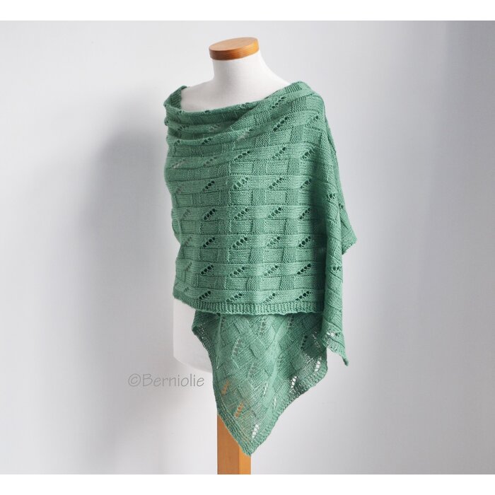 Berniolie Breipatroon: Amiant Shawl