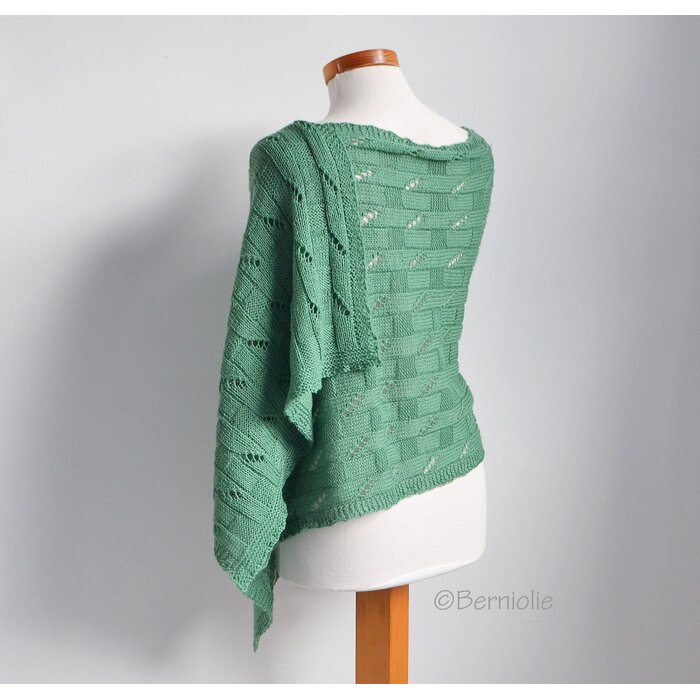 Berniolie Breipatroon: Amiant Shawl