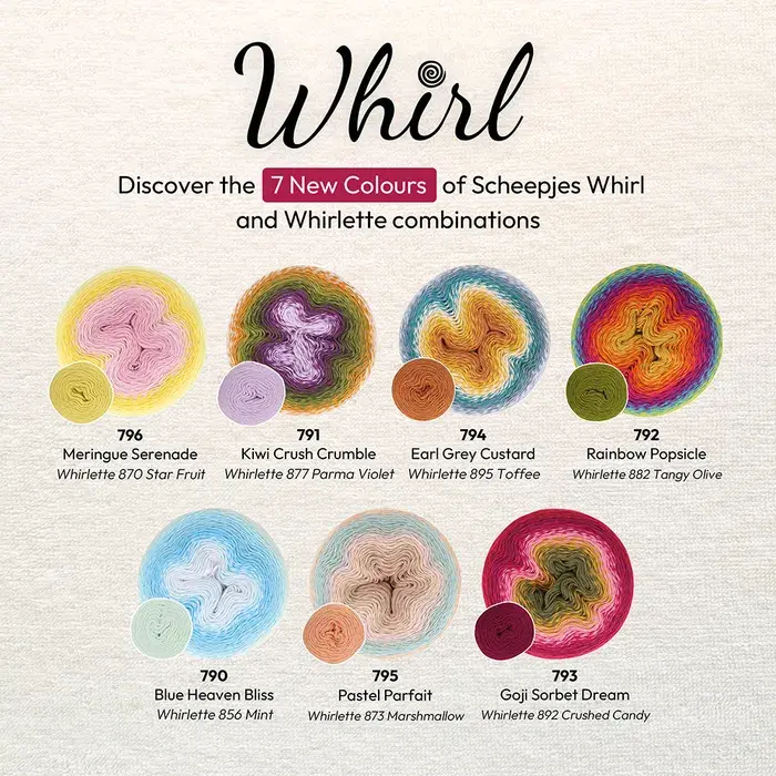 Berniolie Haakpakket: Grace - Whirl & Whirlette