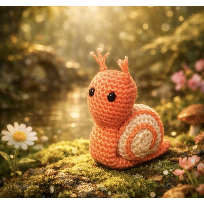 Caro's Atelier Mini haakpakket: Verhuis Slak