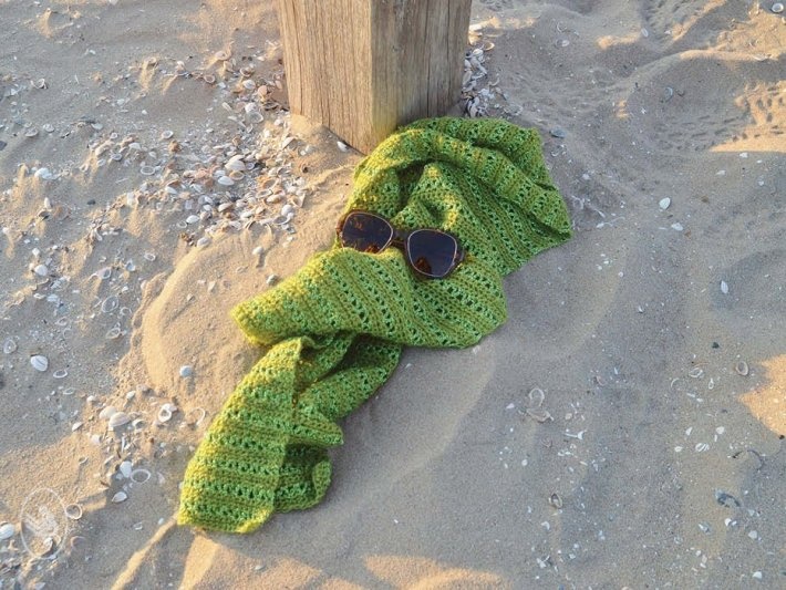 Durable Haakpatroon Sjaal Fresh Lime