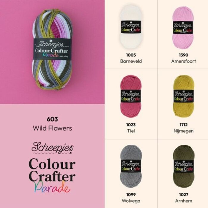 Scheepjes Colour Crafter Parade 603 - Wild Flowers