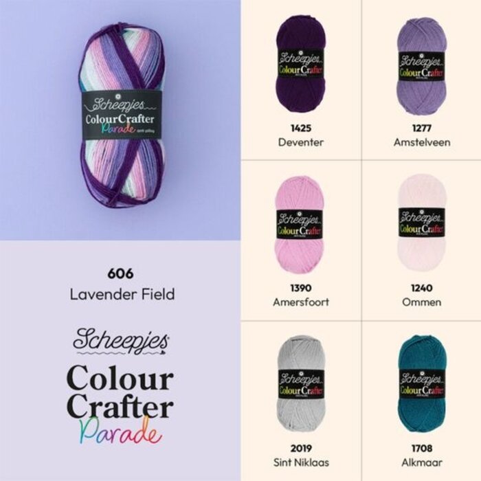 Scheepjes Colour Crafter Parade 606 - Lavender Field