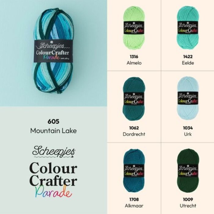 Scheepjes Colour Crafter Parade 605 - Mountain Lake