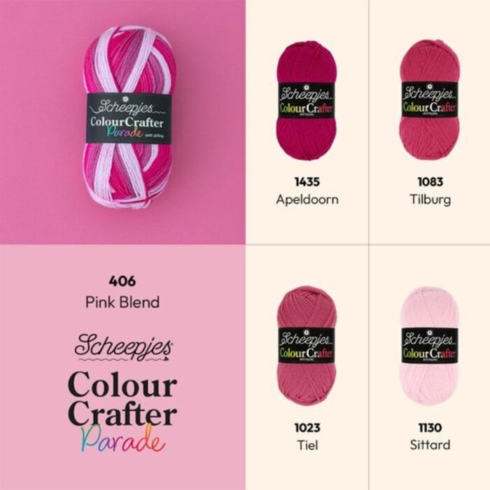 Scheepjes Colour Crafter Parade 406 - Pink Blend