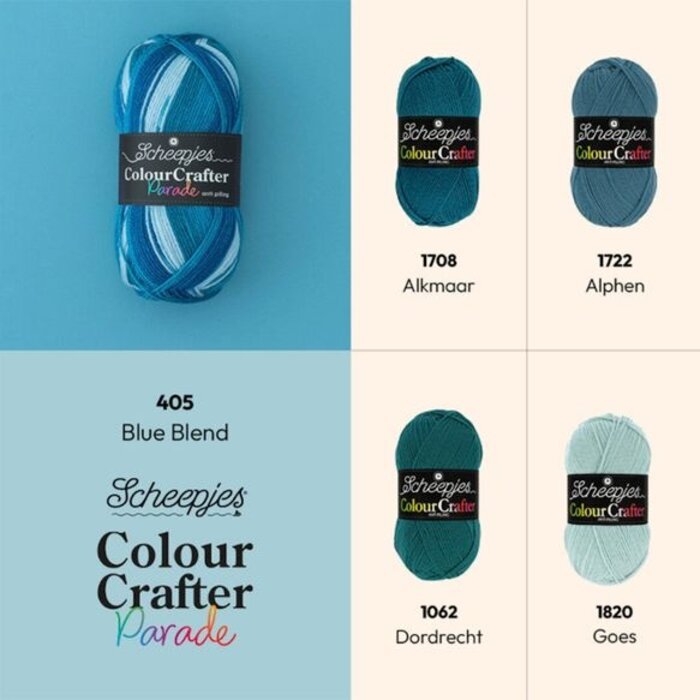 Scheepjes Colour Crafter Parade 405 - Blue Blend