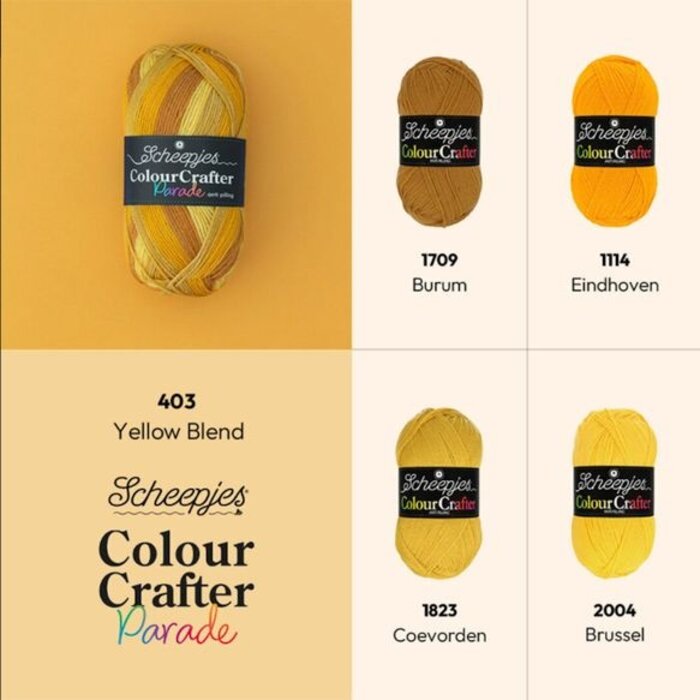 Scheepjes Colour Crafter Parade 403 - Yellow Blend