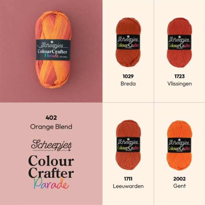 Scheepjes Colour Crafter Parade 402 - Orange Blend