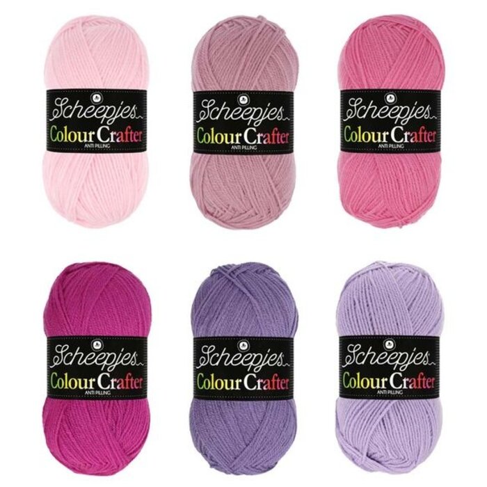 Scheepjes Colour Crafter Colour Pack - Tulip Fields