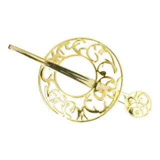 Vestsluiting rond goud opengewerkt