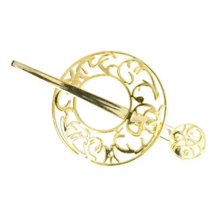 Vestsluiting rond goud opengewerkt