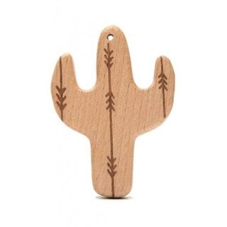 Durable Bijtring hout Cactus