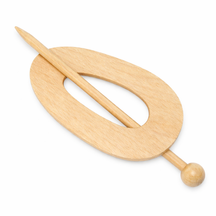 Vestsluiting eivorm blank