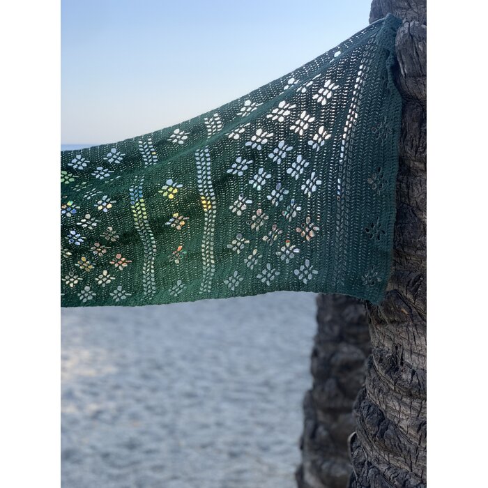 Caro's Atelier Haakpakket Twist of Diamonds sjaal - Whirl