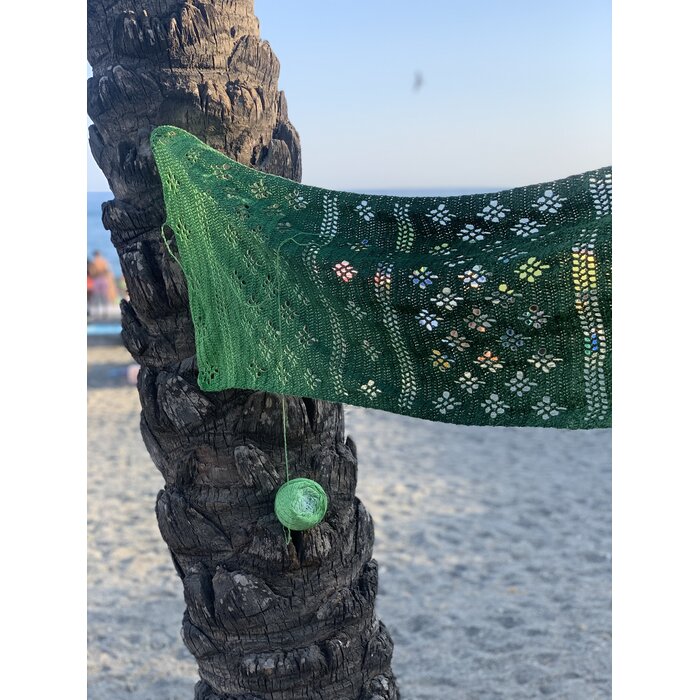 Caro's Atelier Haakpakket Twist of Diamonds sjaal - Whirl