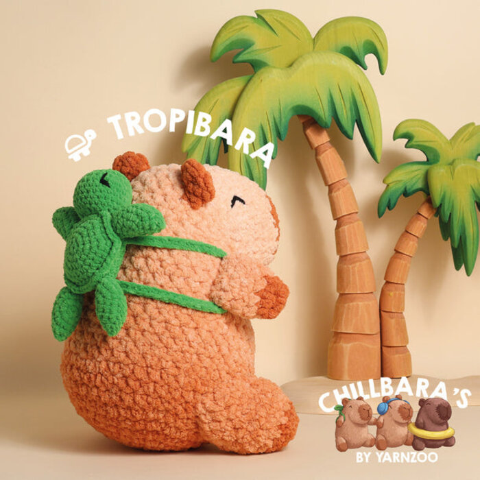 Yarnzoo Haakpatroon De Drie Chillbaras