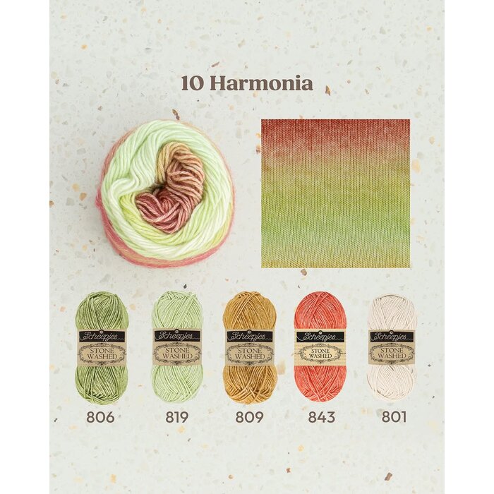 Scheepjes Stone Washed Flow 10 - Harmonia