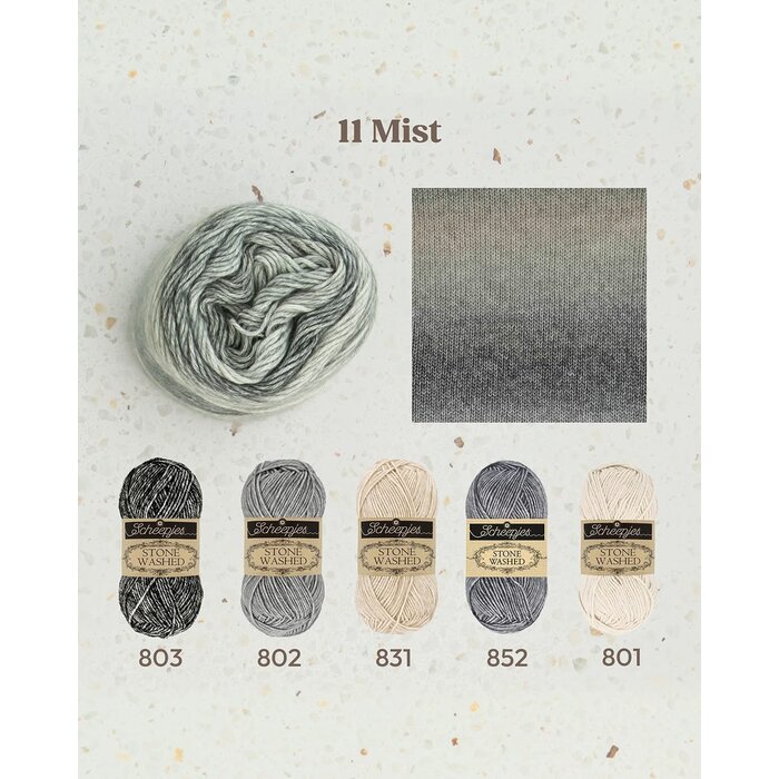 Scheepjes Stone Washed Flow 11 - Mist