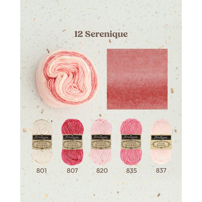 Scheepjes Stone Washed Flow 12 - Serenique