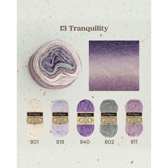 Scheepjes Stone Washed Flow 13 - Tranquility