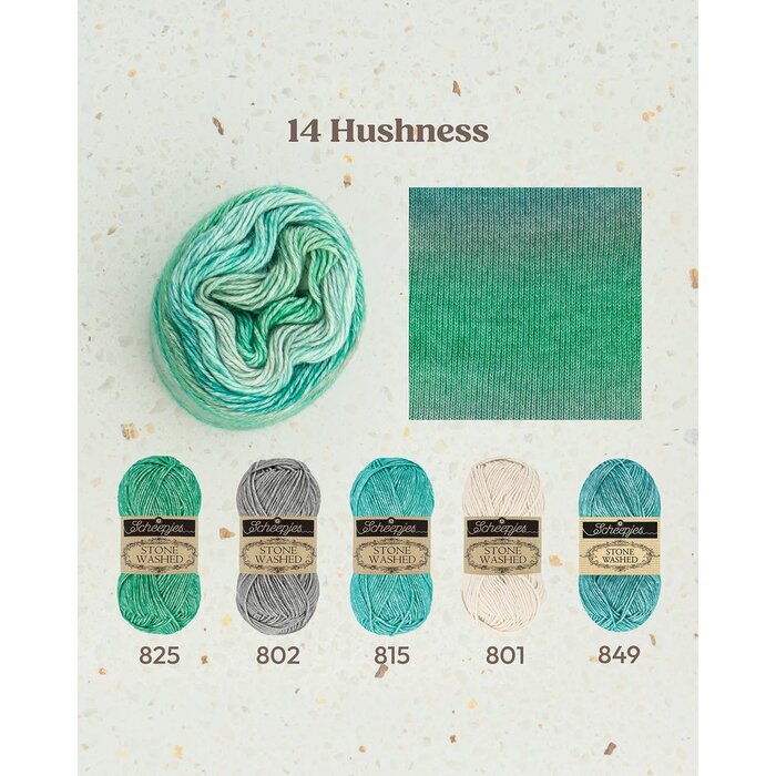 Scheepjes Stone Washed Flow 14 - Hushness