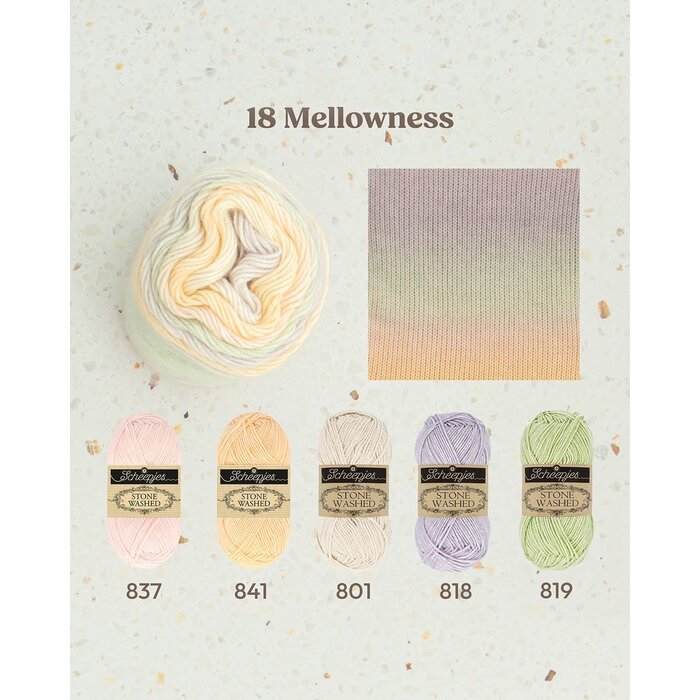 Scheepjes Stone Washed Flow 18 - Mellowness