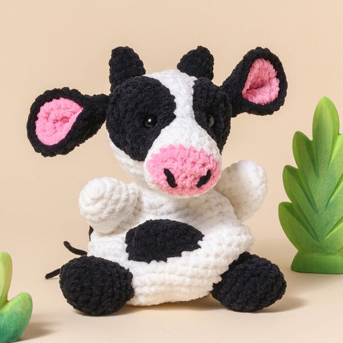 Yarnzoo Haakpakket: Kroeltjes Haken - Koe