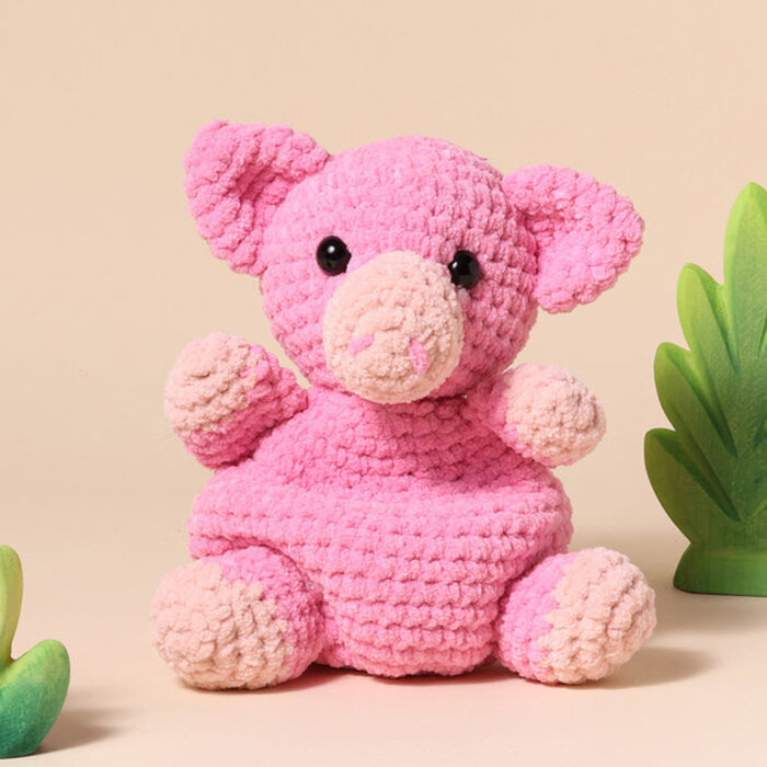 Yarnzoo Haakpakket: Kroeltjes Haken - Varken