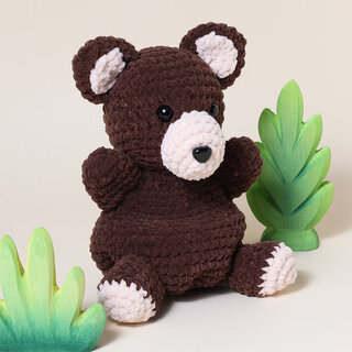 Yarnzoo Haakpakket: Kroeltjes Haken - Beer