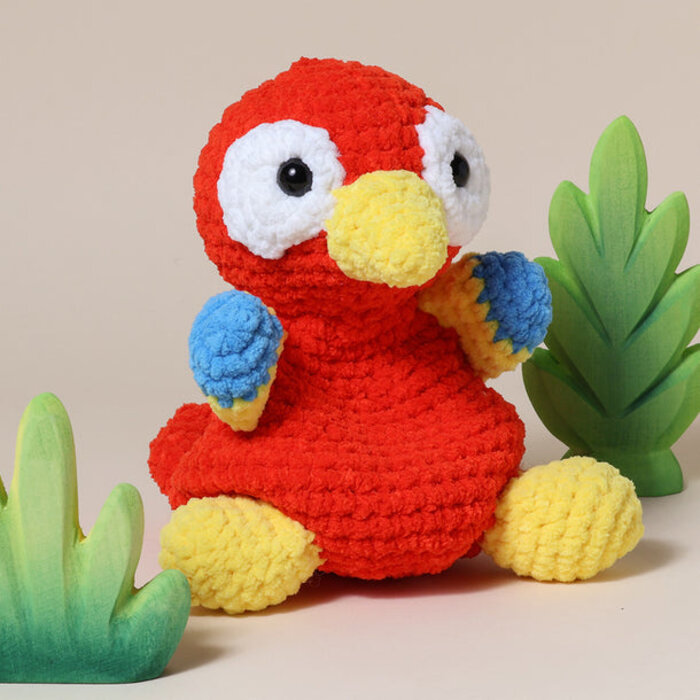 Yarnzoo Haakpakket: Kroeltjes Haken - Ara